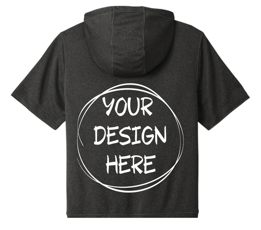 Adult Custom Short Hoodie Set