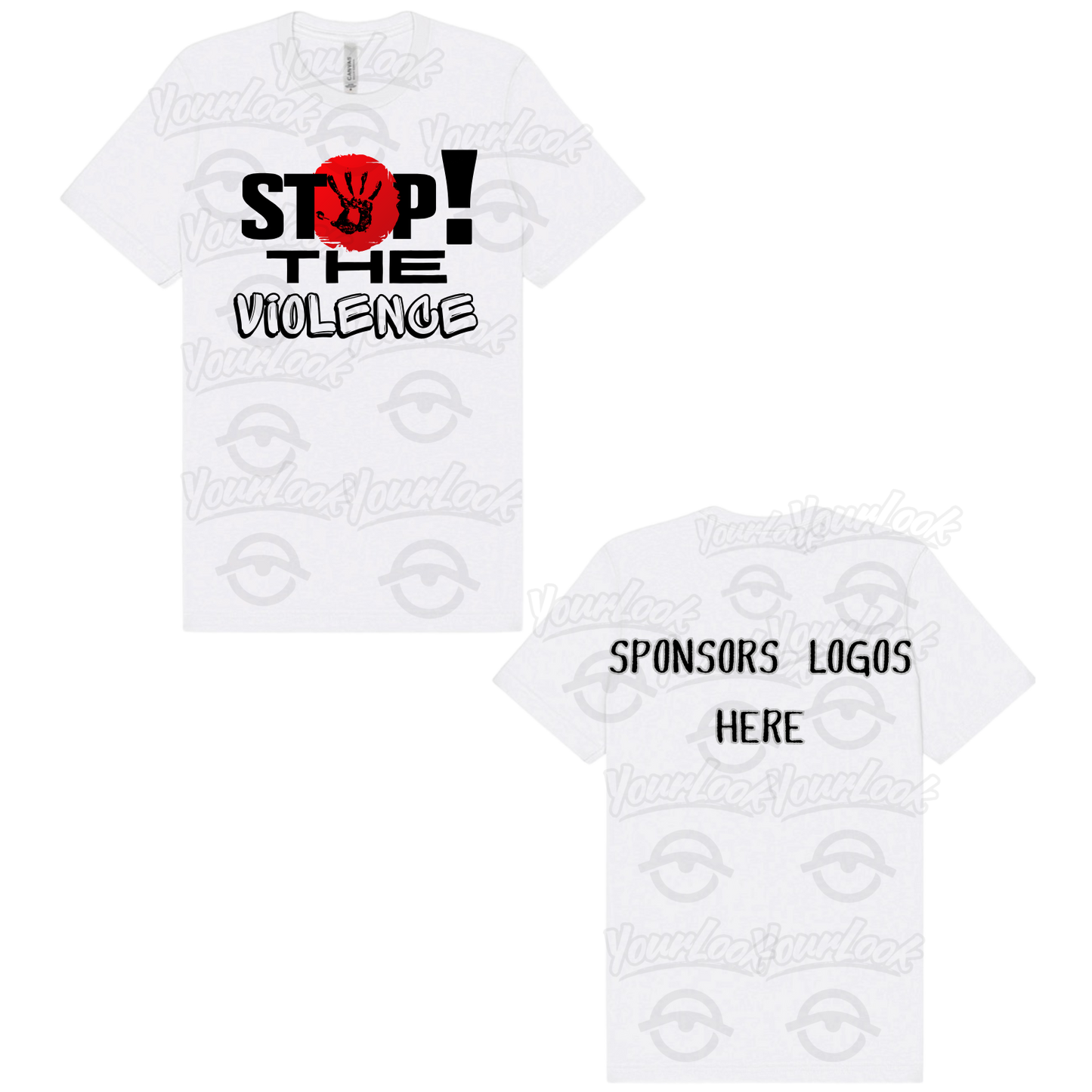 Stop The Violence Sponsorship Tee