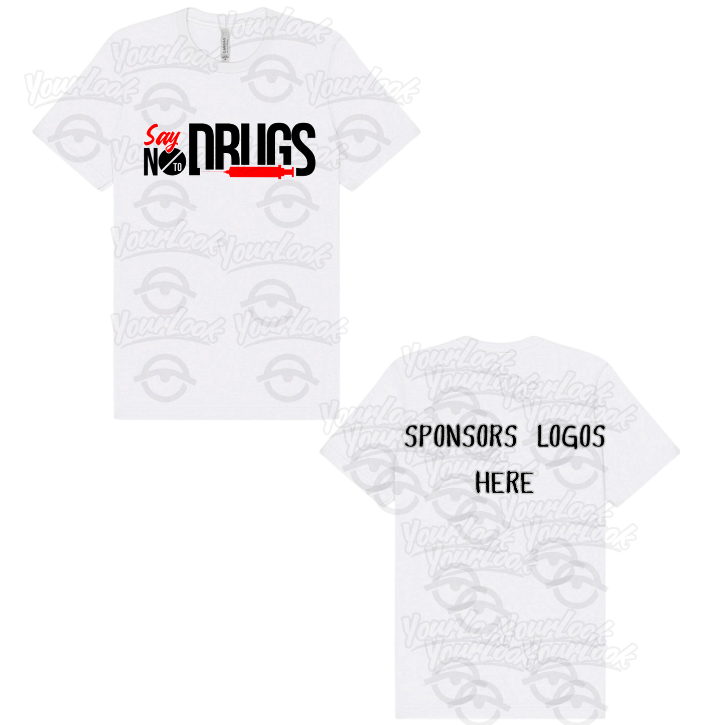 Say No To Drugs Sponsorship Tee