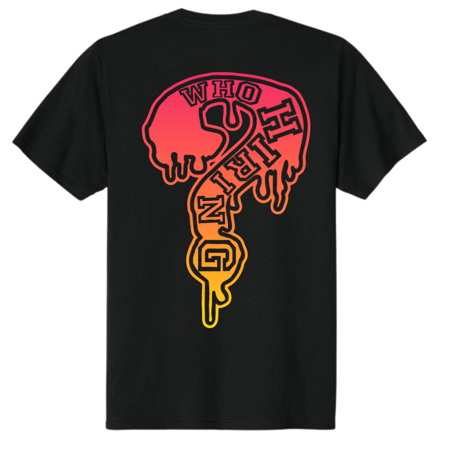 Tropicana Orange Black UNEMPLOYED DriFit Tee