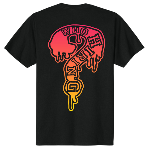 Tropicana Orange Black UNEMPLOYED DriFit Tee