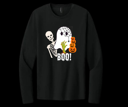 Boo! Halloween Long Sleeve