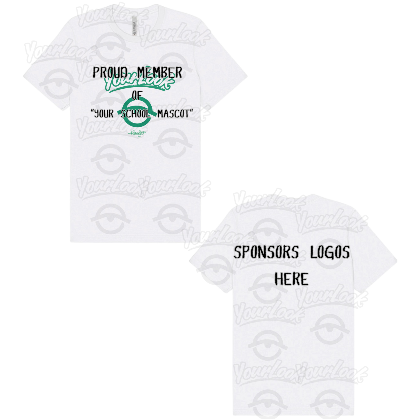 Proud Member of “Your Mascot” Sponsorship Tee