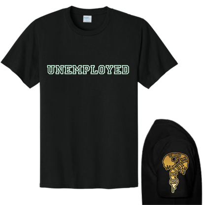 Goldberg WWE Black UNEMPLOYED DriFit Tee