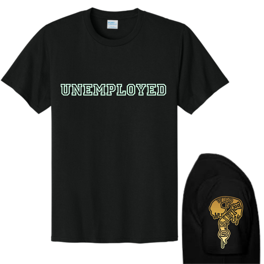Goldberg WWE Black UNEMPLOYED DriFit Tee