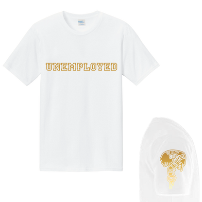 Goldberg WWE White UNEMPLOYED DriFit Tee